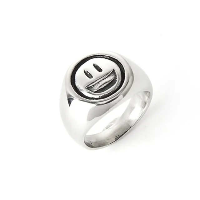 Heart Flower Rings for Women Metal Star Butterfly Harajuku Vintage Letter Rings Y2k Jewelry
