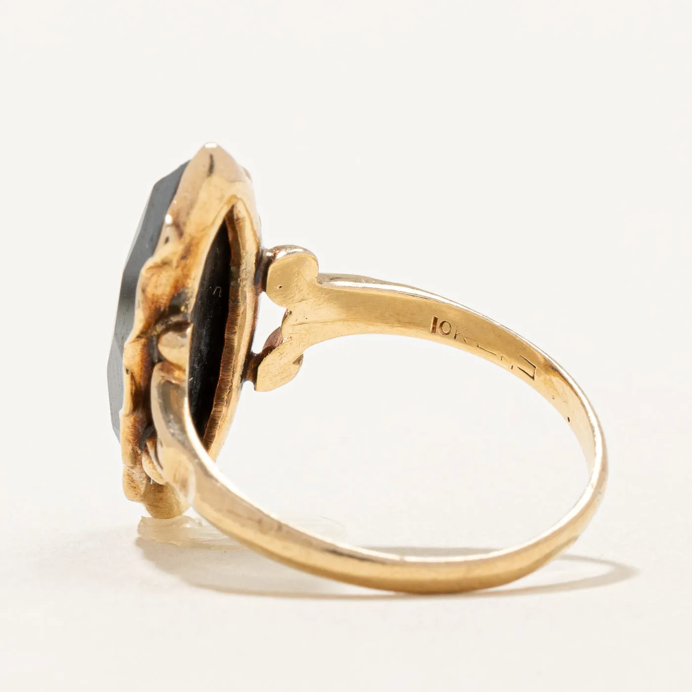 Hematite Cocktail Ring | 7.30ct | SZ 6.75 |