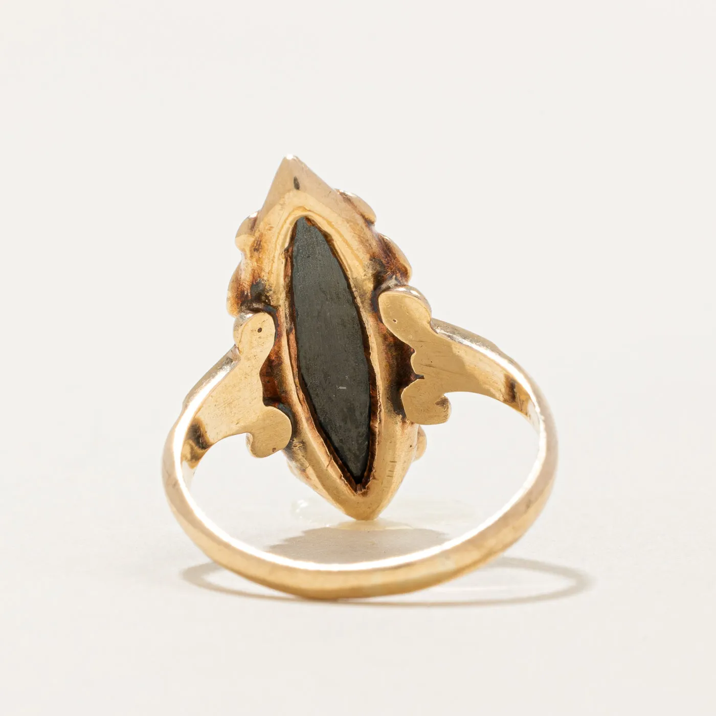Hematite Cocktail Ring | 7.30ct | SZ 6.75 |