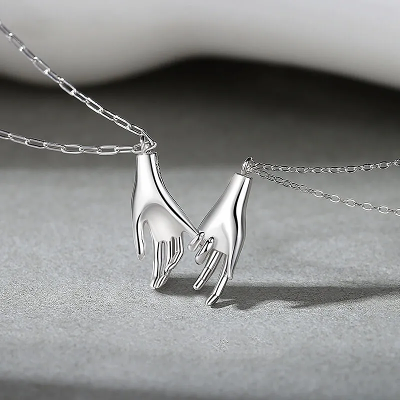 Holding You Couple Necklaces