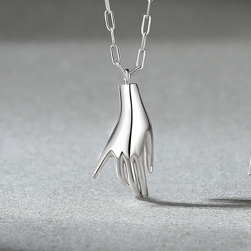 Holding You Couple Necklaces