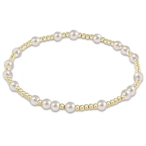 Hope Unwritten Bracelet 4mm - Pearl