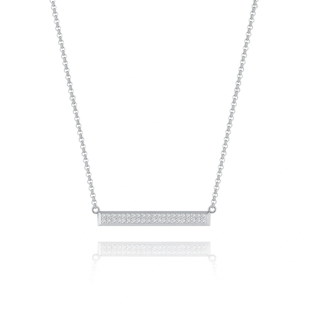 Horizontal Bar Necklace Galaxy Collection by Parastoo Behzad