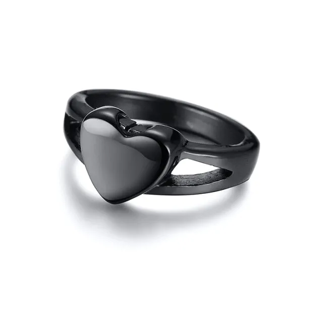 Initial Letter Stamp Name Ring Women Anniverssary Birthday Jewelry