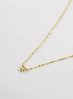 Initial Necklaces