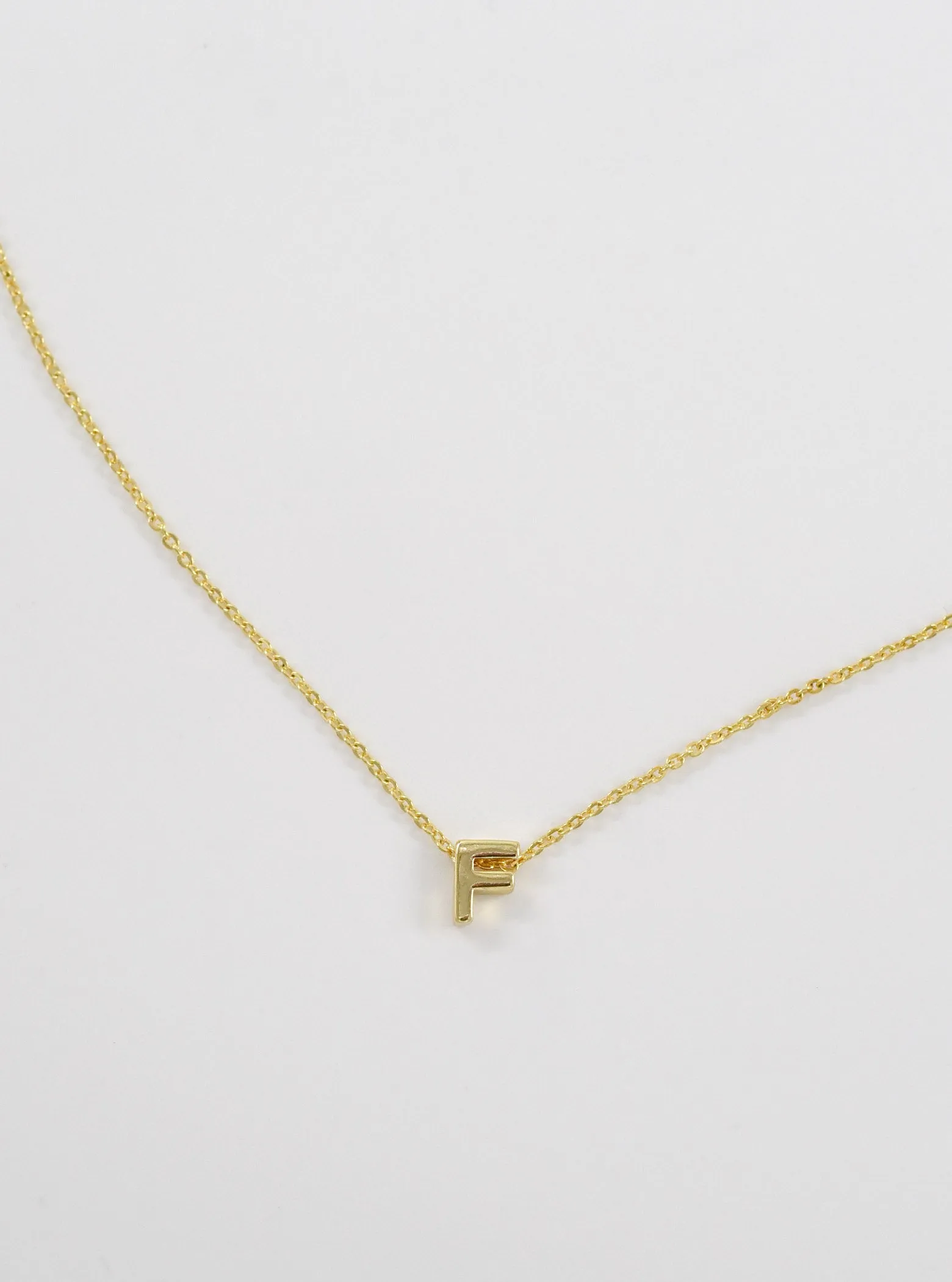 Initial Necklaces