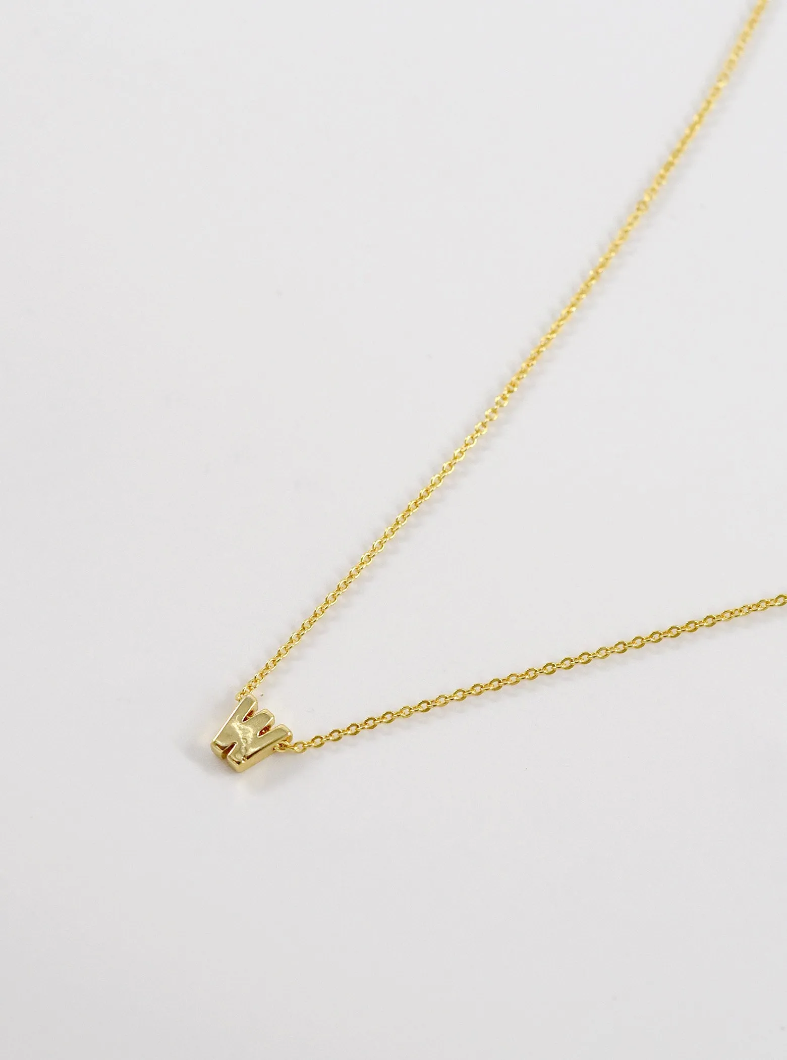 Initial Necklaces
