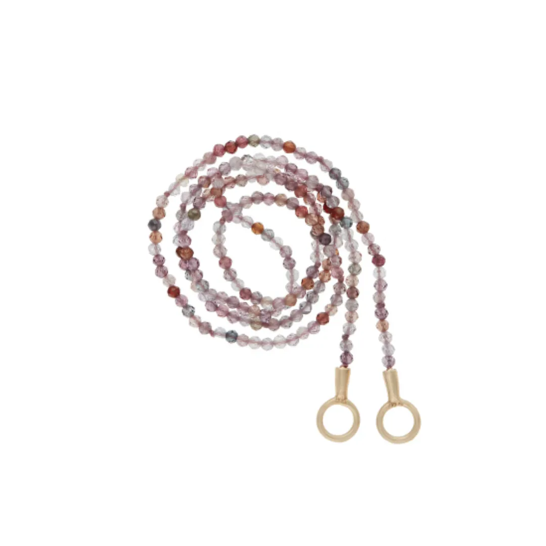 Itty Bitty Strand in Pink Spinel