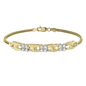 Jabel Diamond Add-A-Section Bracelet