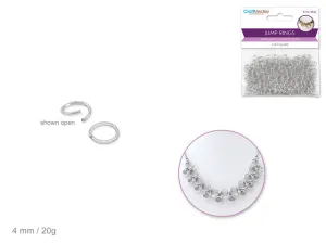 Jewelry Findings: 4mm Jump Ring 20g