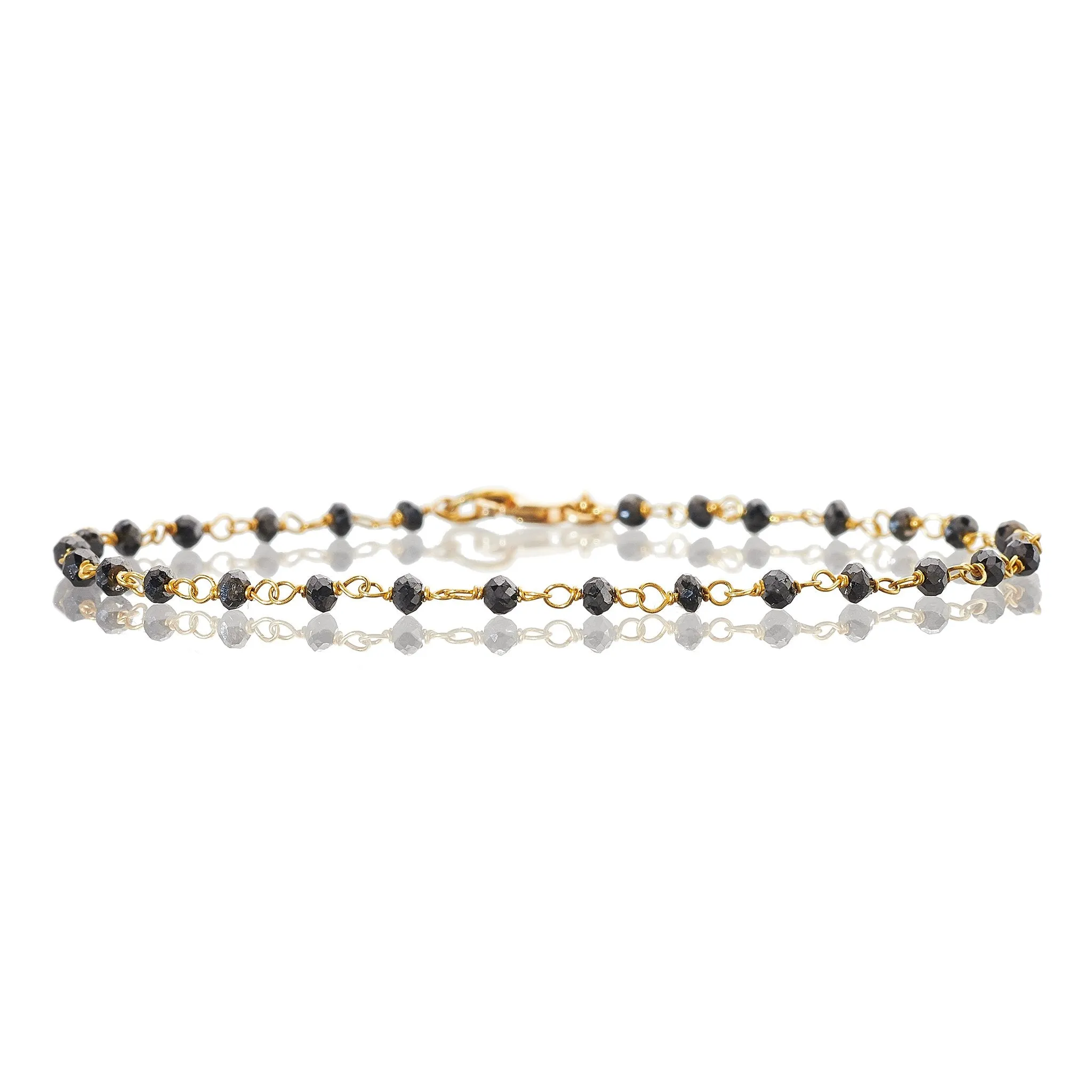 Jillian Black Diamond Bracelet