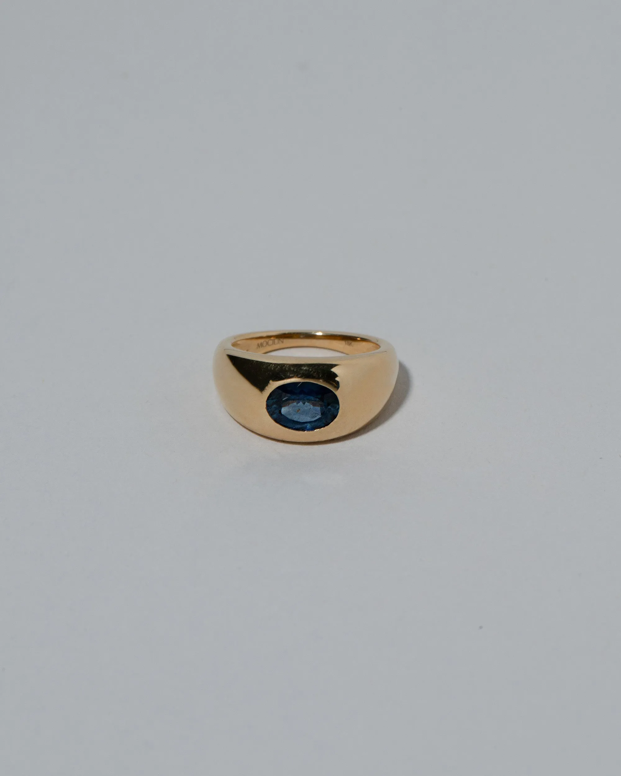 Jupiter Ring in Blue Sapphire - sz6 x Samples & Imperfects