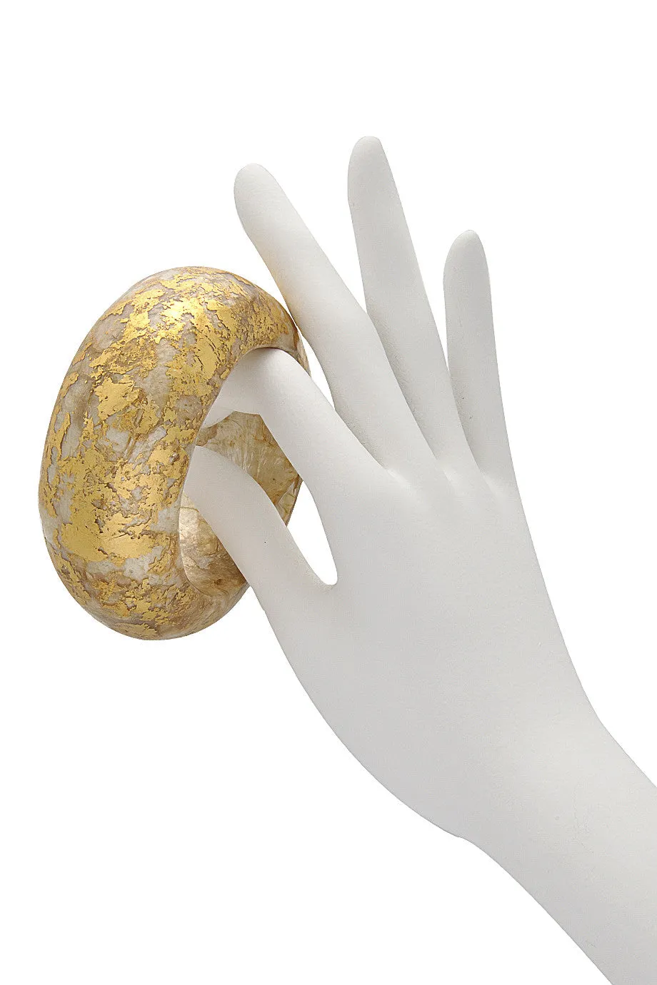 KENNETH JAY LANE BAROQUE Gold Bracelet