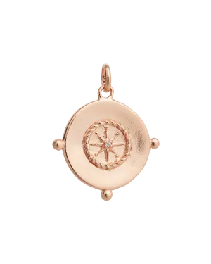 Kirstin Ash Rose Gold Sail Away Coin