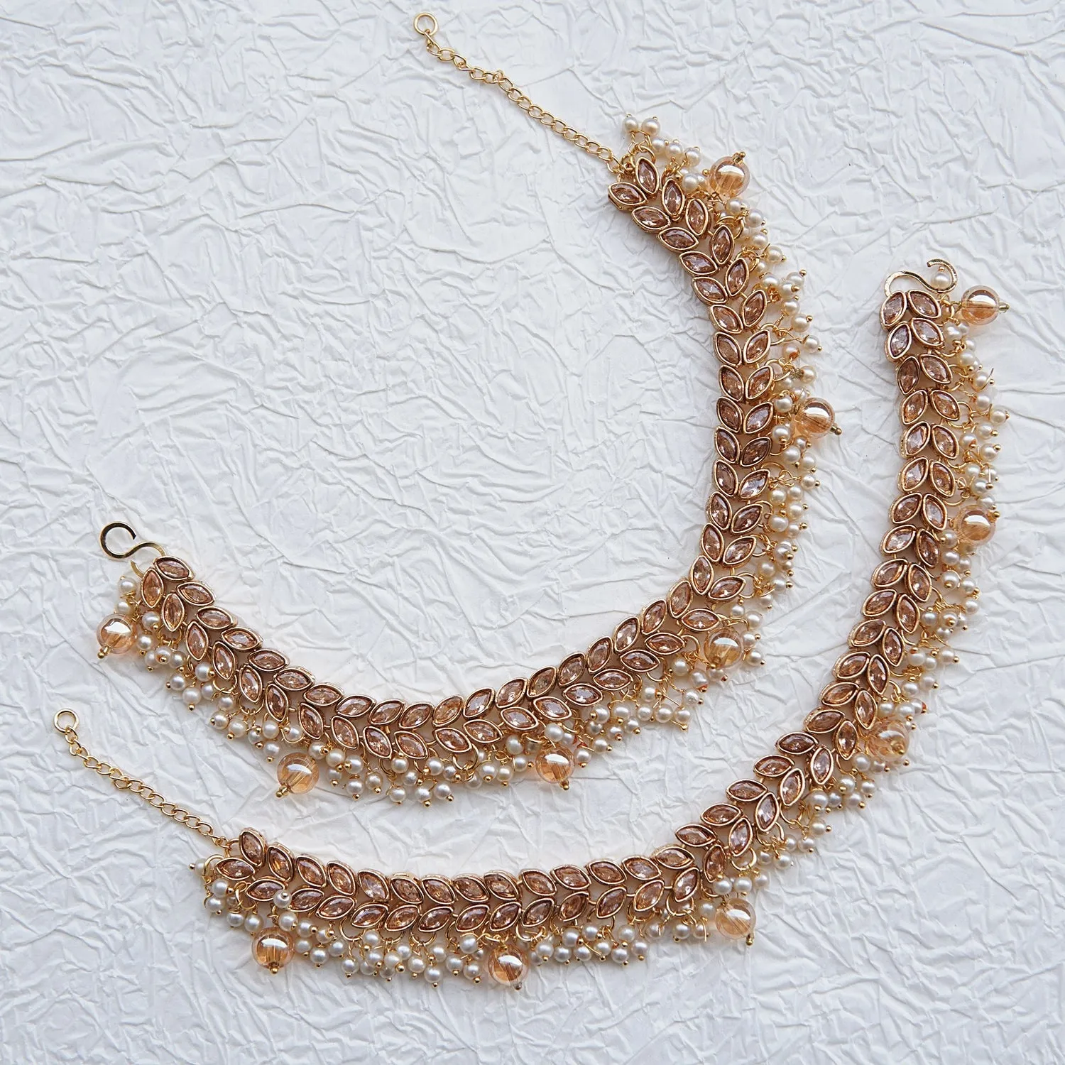 Kundan & Gemstone Anklets