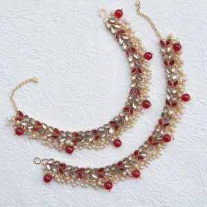 Kundan & Gemstone Anklets