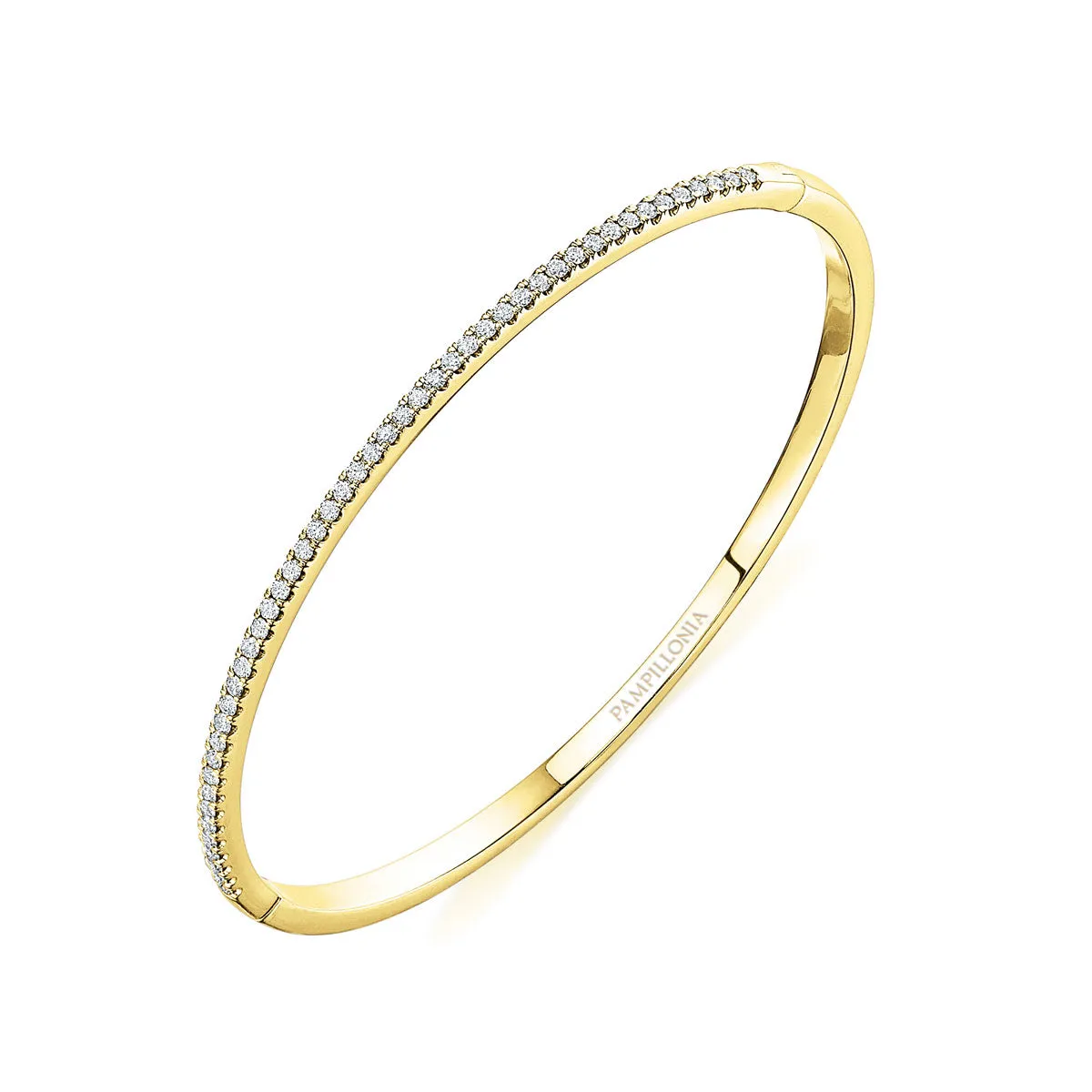 Lennon Petite Pavé Diamond Bangle