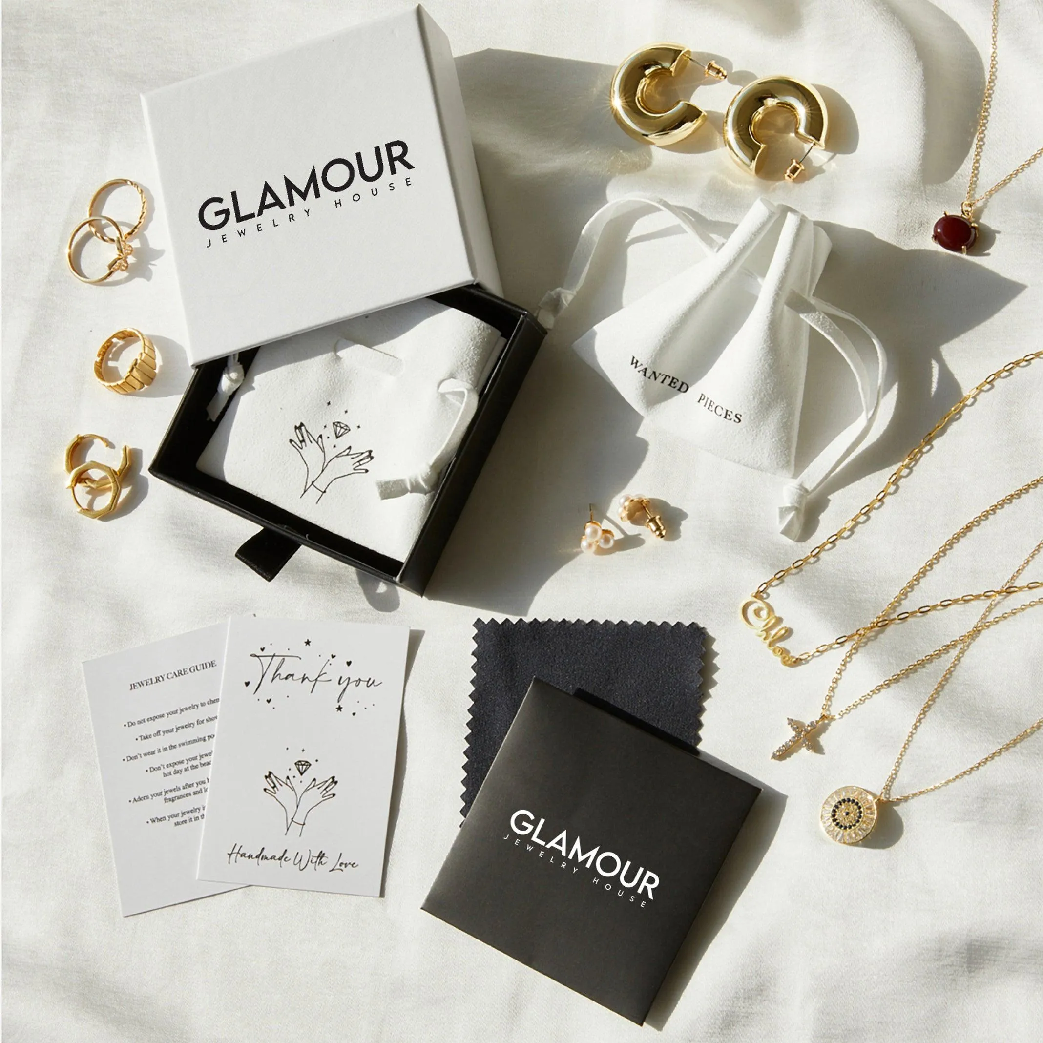 Letter Name Necklace - 18K Gold Vermeil