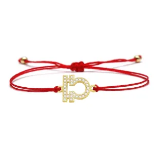 Libra Zodiac Red String Protection Bracelet