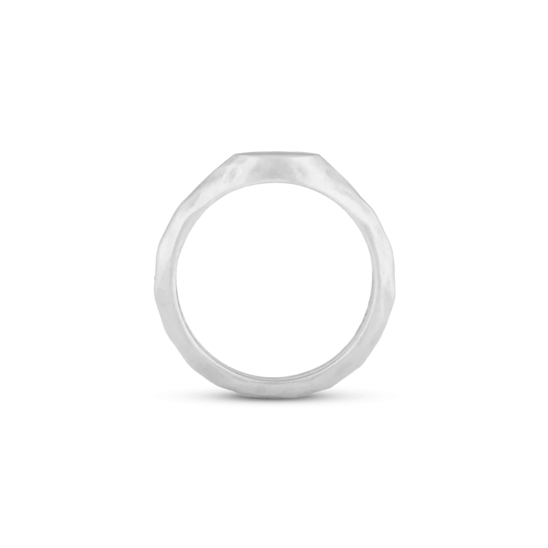Liquid Metal Signet Ring Set