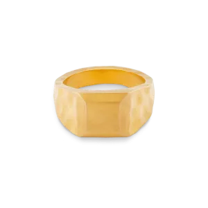 Liquid Metal Signet Ring