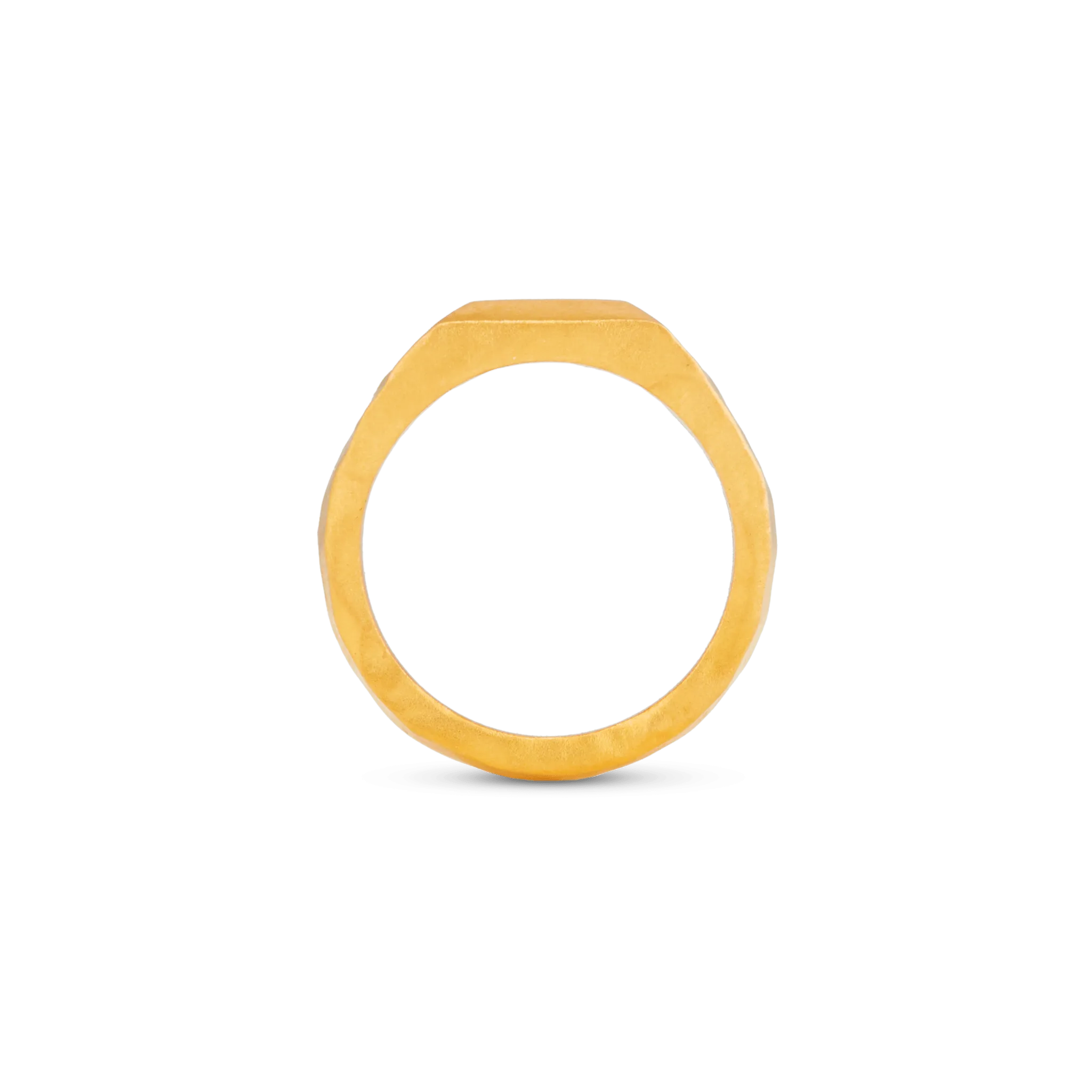 Liquid Metal Signet Ring