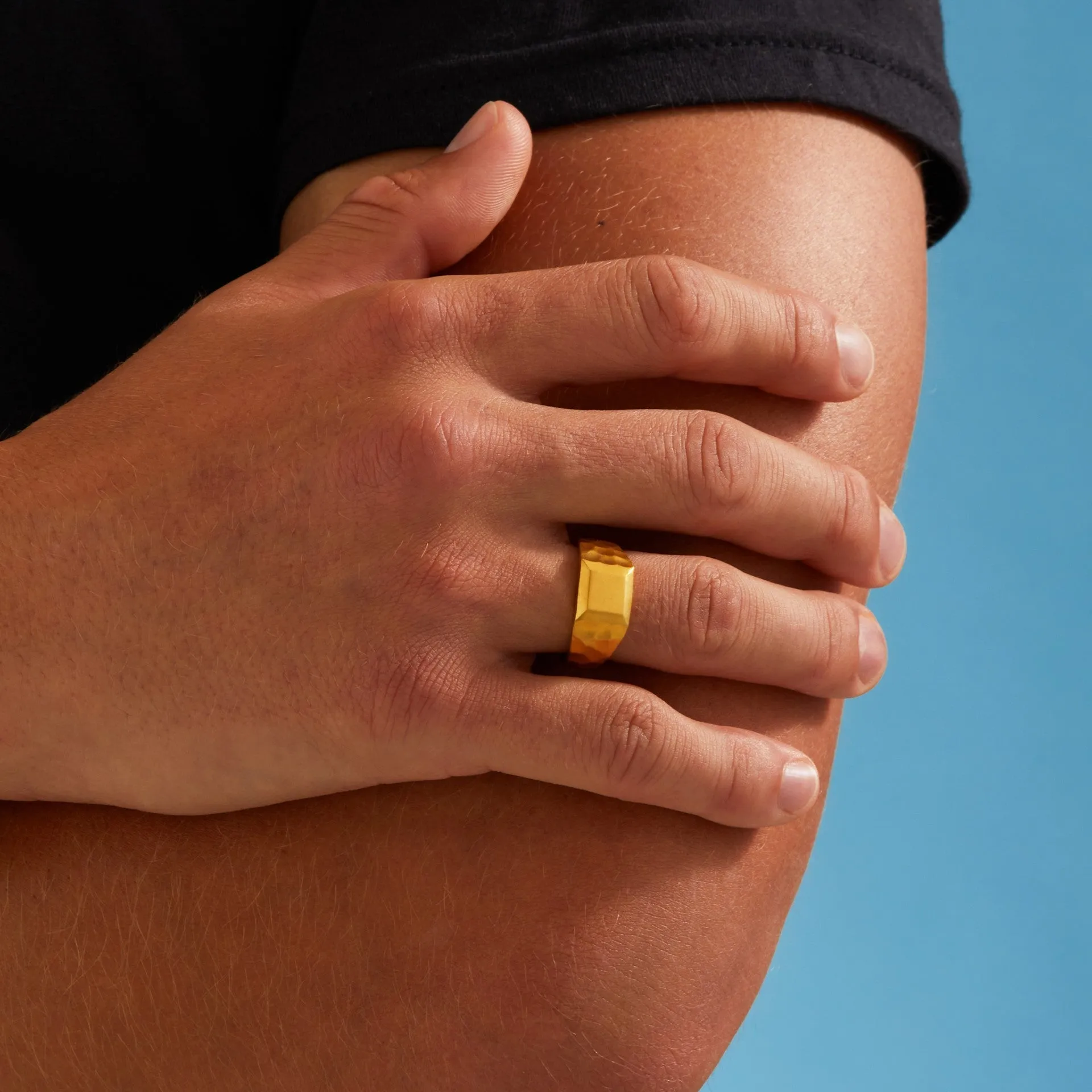 Liquid Metal Signet Ring