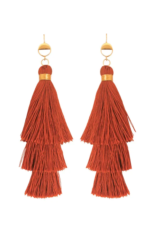 Lulu Tassel Earrings