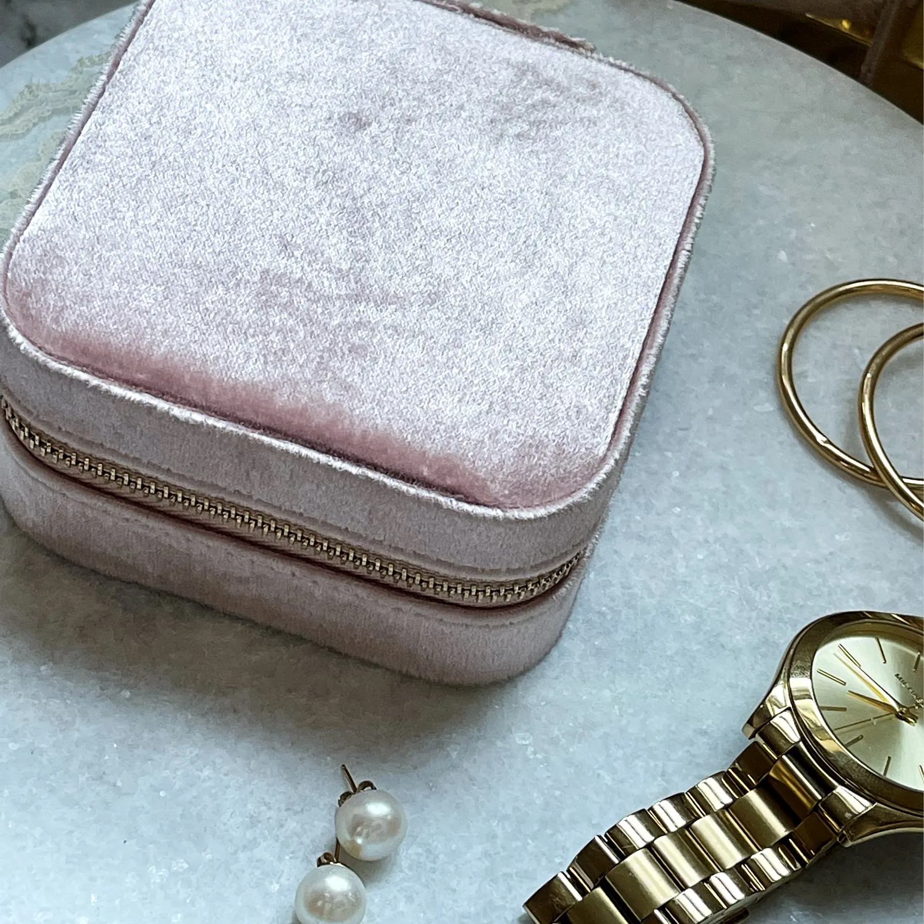 Luxe Corey Treacy Designs travel jewelry box