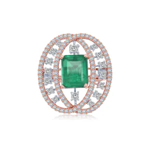 Luxury Diamond Cocktail  Ring