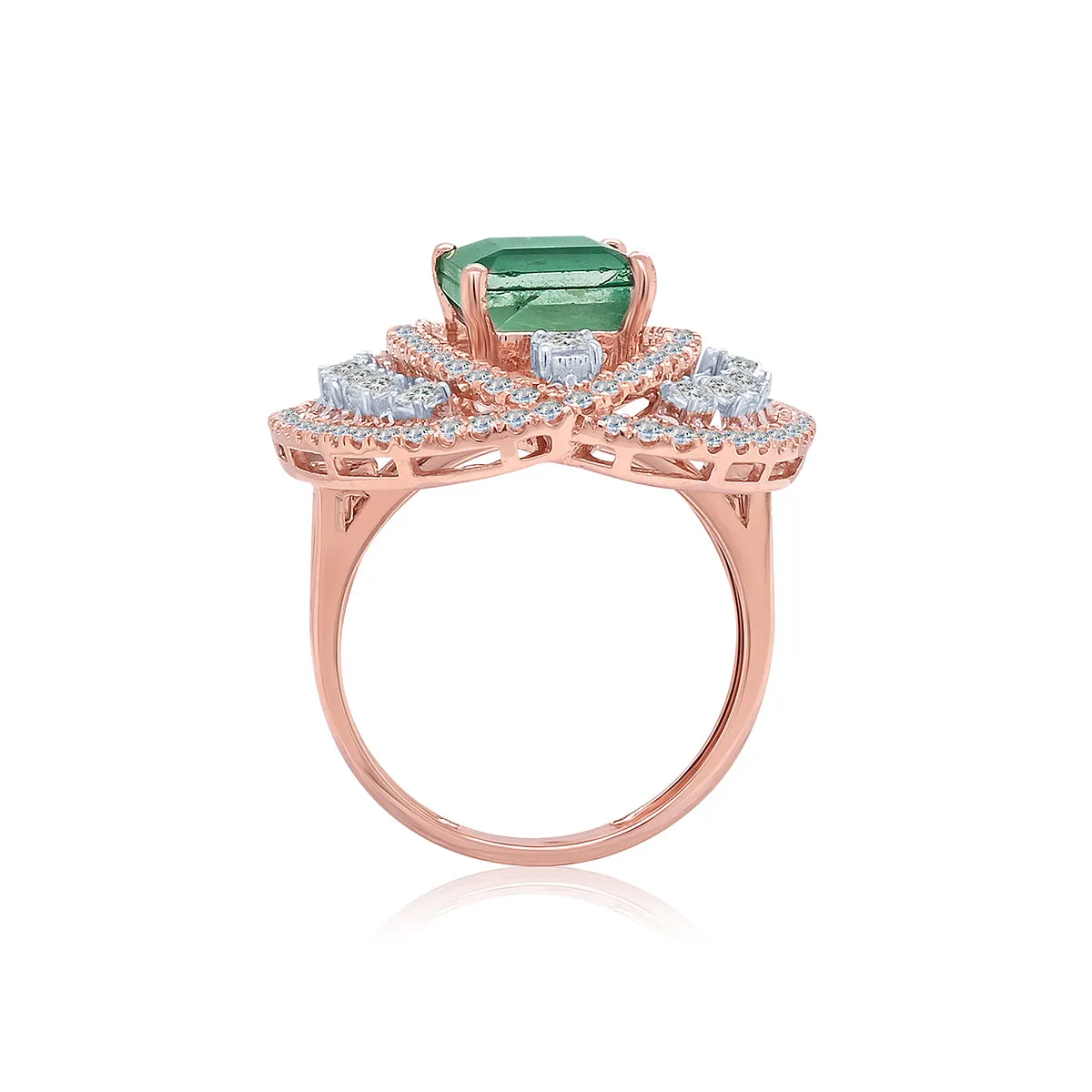Luxury Diamond Cocktail  Ring