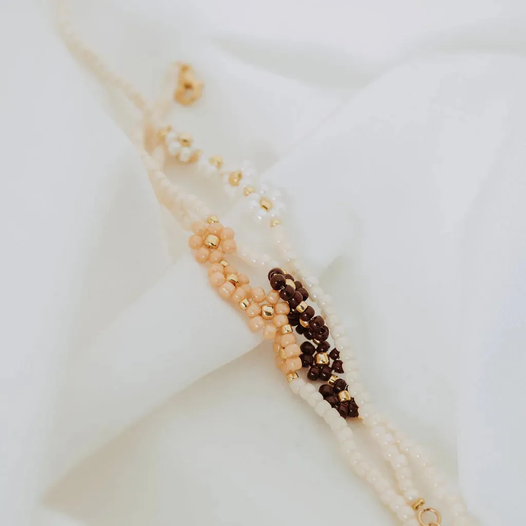 Made by Mira Fall Daisy Bracelet