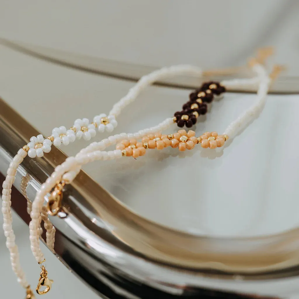 Made by Mira Fall Daisy Bracelet