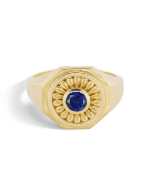 Mandala Signet Ring