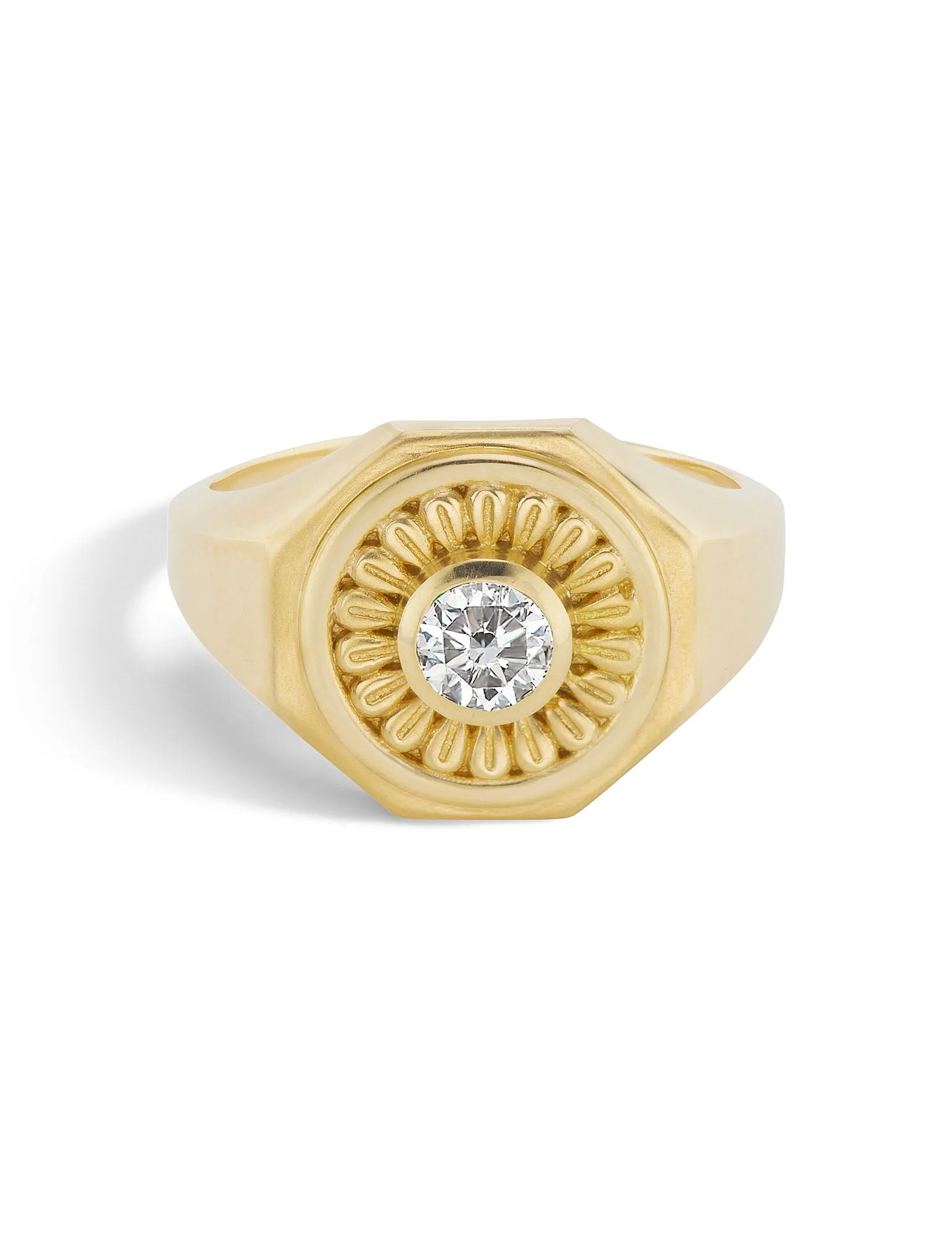 Mandala Signet Ring
