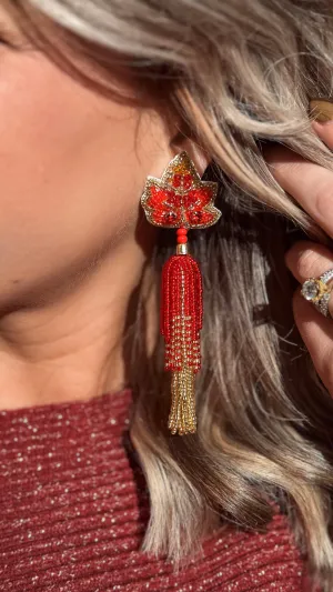 Maple Leaf Earring
