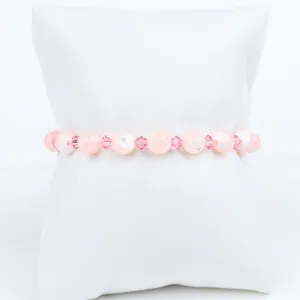 ME™ Owambe 7-inch Pink Pearl Swarovski Bracelet