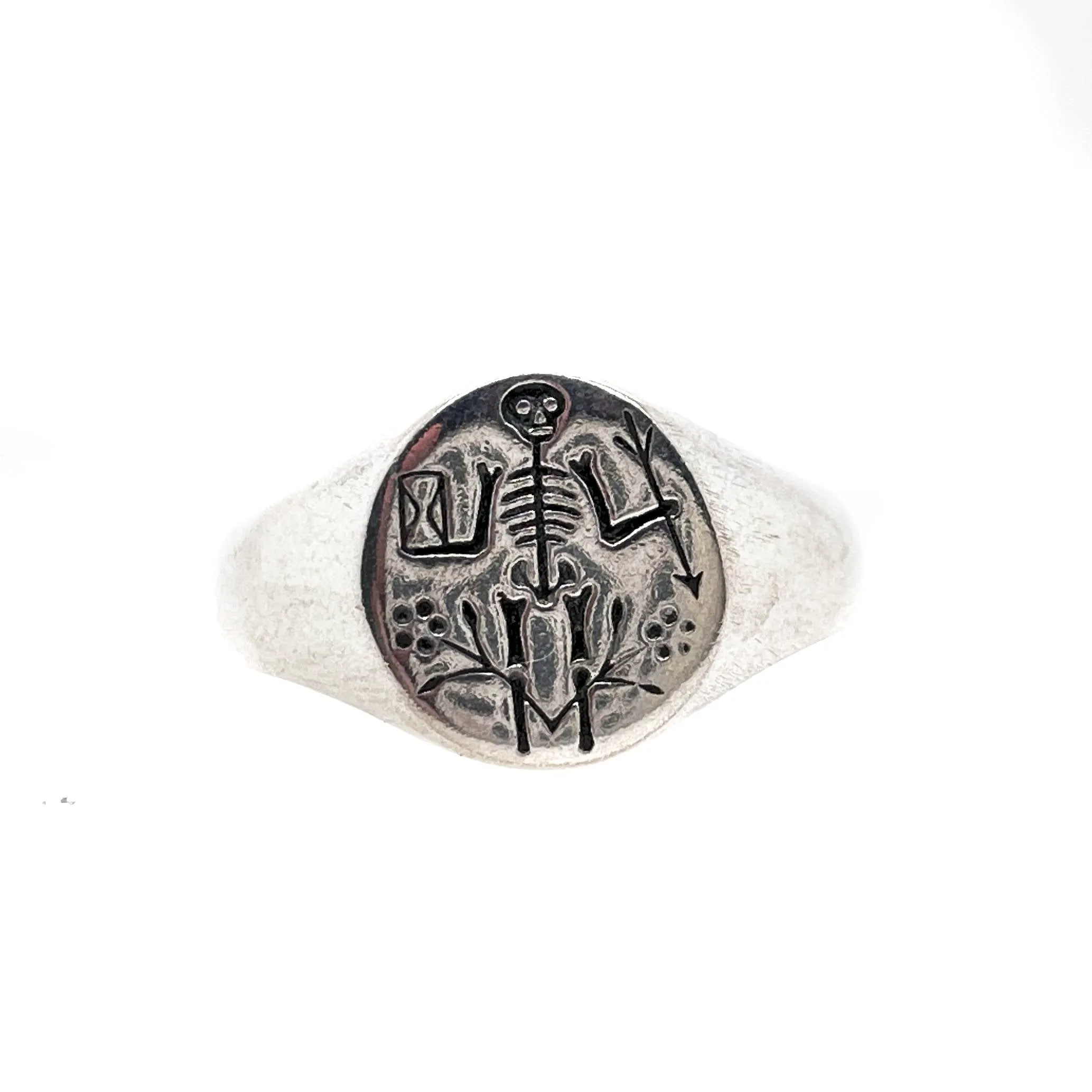 Memento Mori Signet Ring