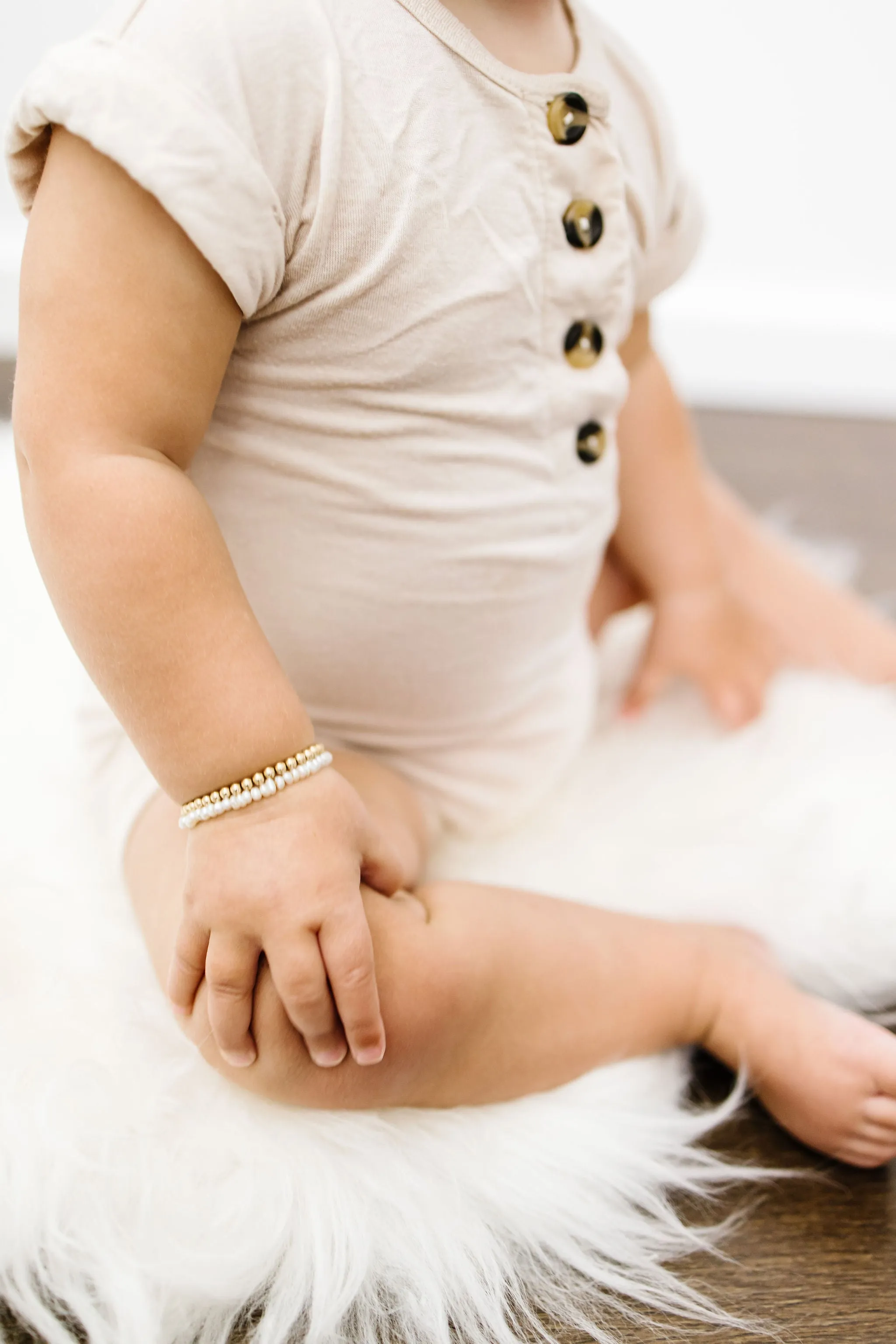 Mini Freshwater Pearl Bracelet (2MM beads) (PINNERS)
