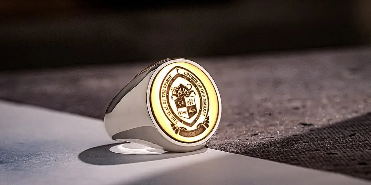 Mixed Metal Custom Signet Ring