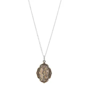 Nature Saint Necklace - Hummingbird: Presence | Luck | Resilience