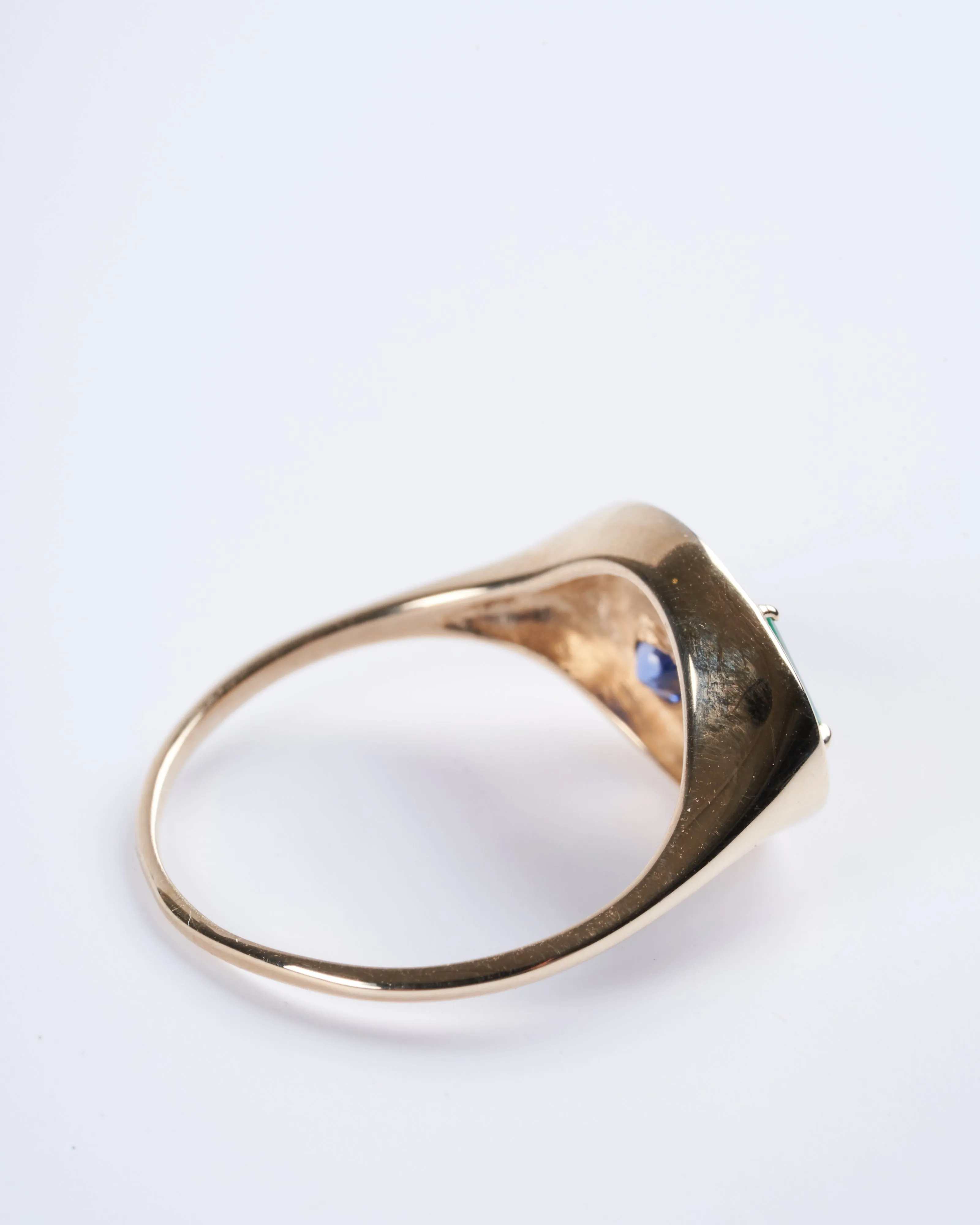 night market signet ring - gold