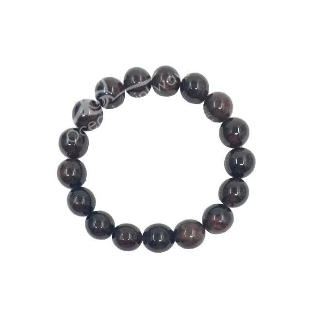Oceanic - Garnet Beaded Bracelet 12mm
