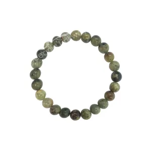 Oceanic - Green Garnet Beaded Bracelet