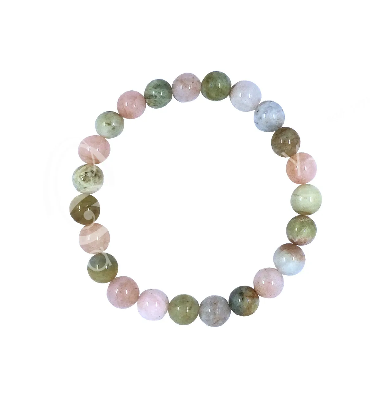 Oceanic - Morganite Beaded Bracelet