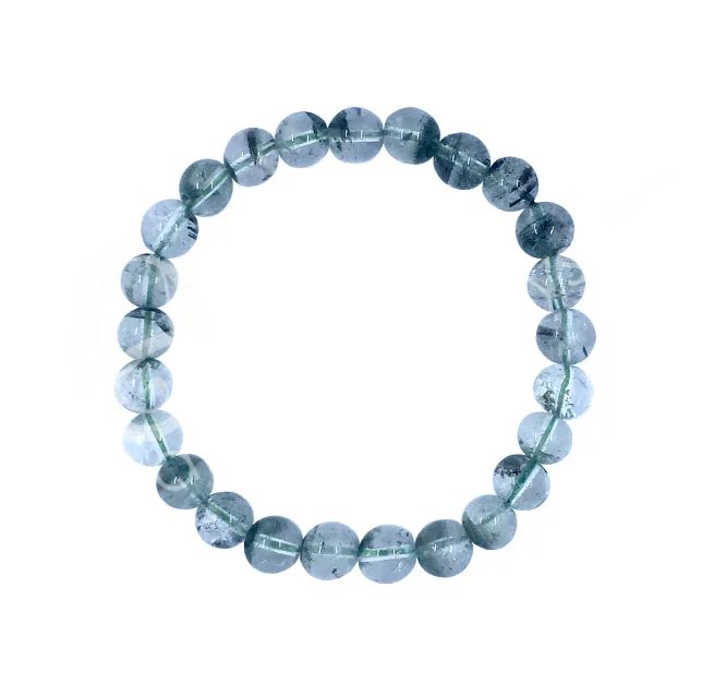 Oceanic - Phantom Quartz Beaded Bracelet