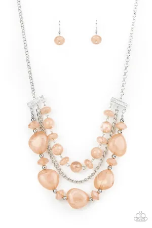 Oceanside Service Brown Paparazzi Necklace