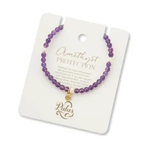 PALAS Amethyst & Pearl Prosperity Gem Bracelet