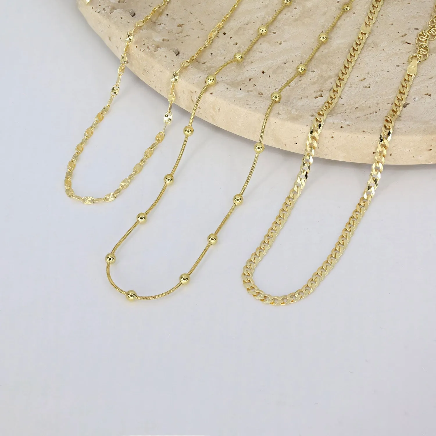 Palla Station Anklet - Gold