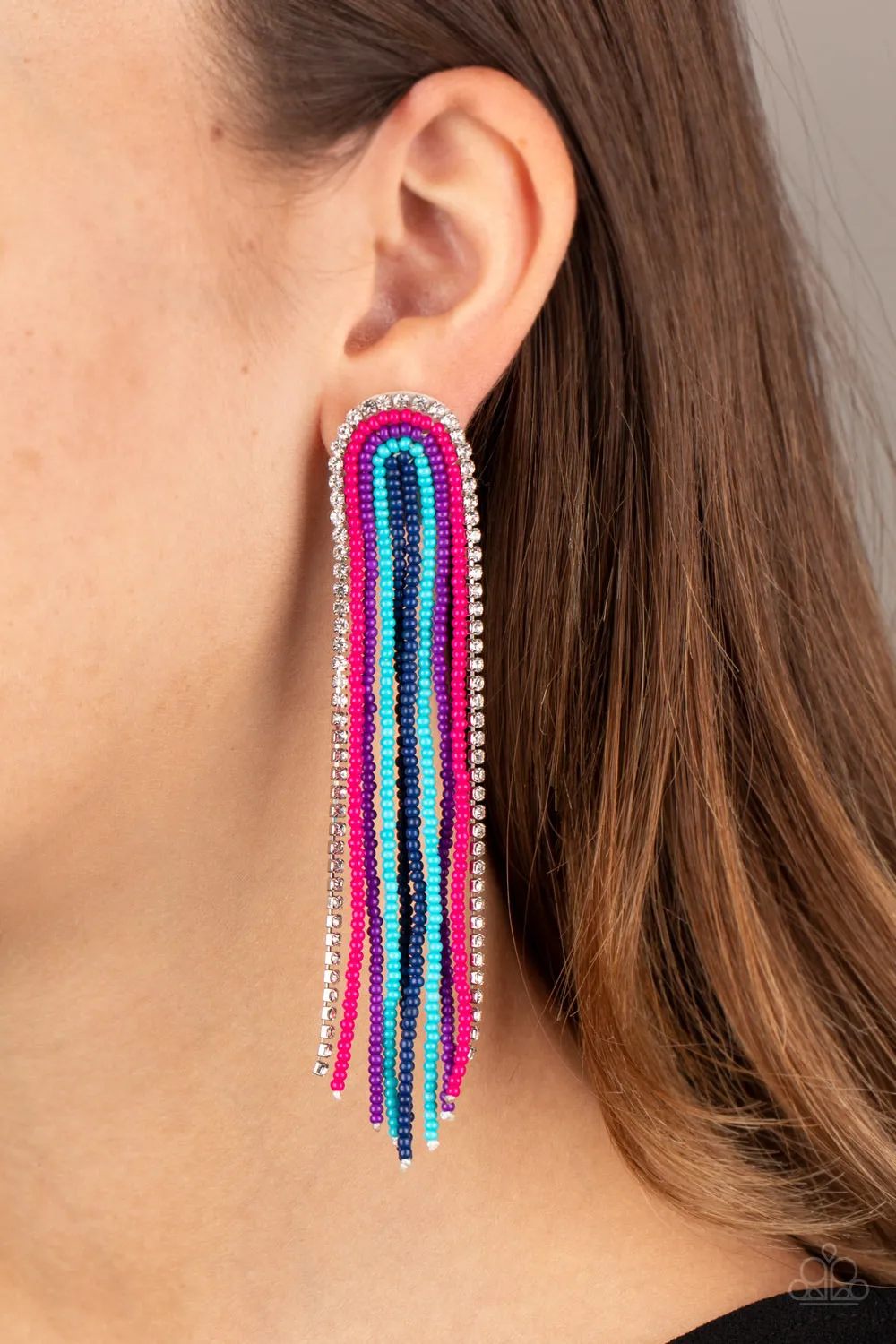 Paparazzi Let There BEAD Light Earrings Multi